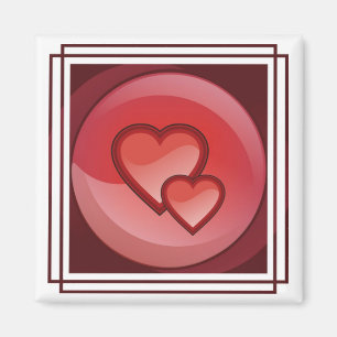 Heart Design Magnet