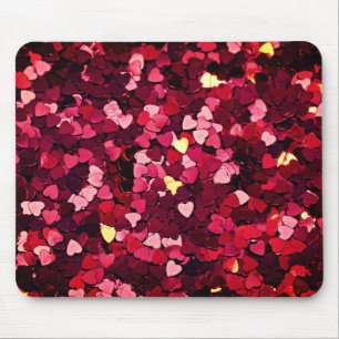 Heart Design Mouse Pad
