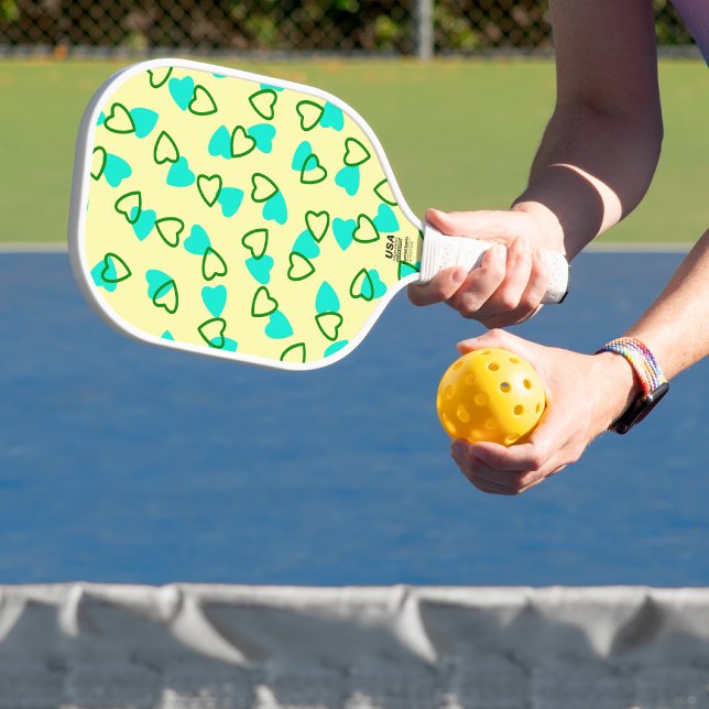 Heart Design Pickle Ball Paddle (Creator Uploaded)