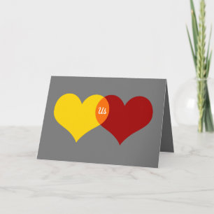 Heart Diagram Holiday Card