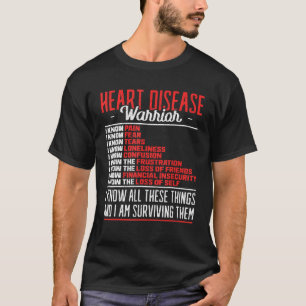 Heart Diesease Warrior Cardiologist T-Shirt