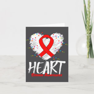 Heart Disease Awareness  Card