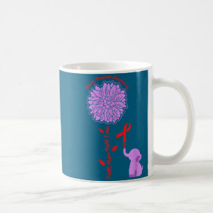 Heart Disease Awareness Faith Hope Fight Love Card Coffee Mug