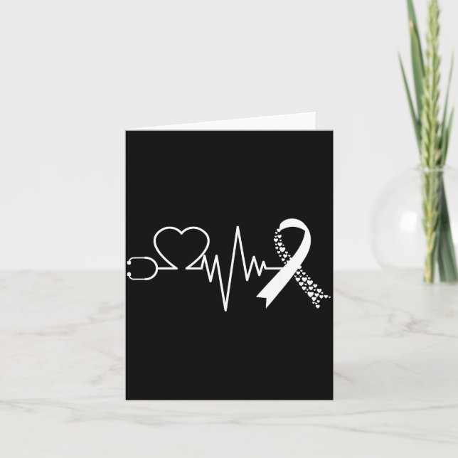 Heart Disease Awareness Go Red In February Health  Card (Front)