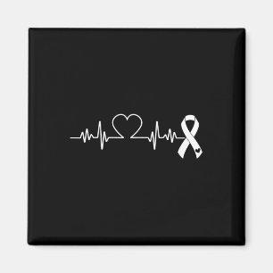 Heart Disease Awareness Heart Month Ribbon Heartbe Magnet