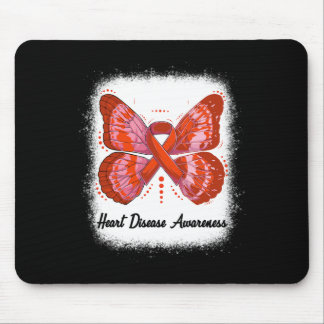 Heart Disease Awareness In February We Wear Red Bu Mouse Pad
