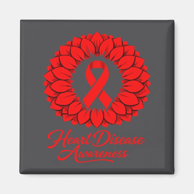 Heart Disease Awareness  Magnet (Front)