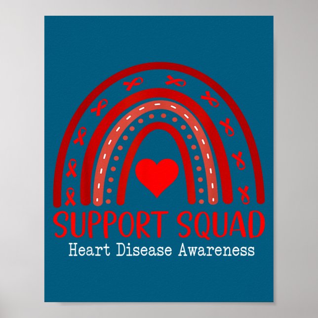 Heart Disease Awareness Month Open Heart Diseases  Poster (Front)