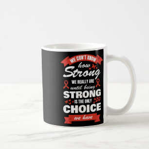 Heart Disease Awareness Month Strong Heart Health Coffee Mug