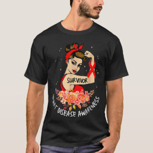 Heart Disease Awareness Month Women For Women Red T-Shirt