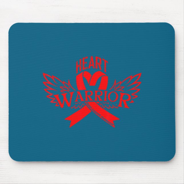 Heart Disease Awareness  Mouse Pad (Front)