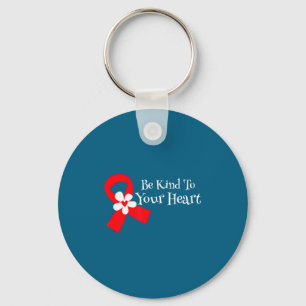 Heart Disease Awareness Shirt Heart Health Month  Key Ring