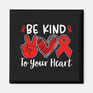 Heart Disease Awareness Shirt Heart Health Month R Magnet
