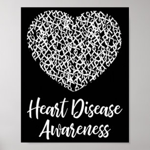 Heart Disease Awareness We Wear Red In February Ri Poster