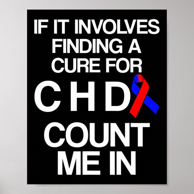 Heart Disease Defect Survivor Chd Warrior  Poster (Front)