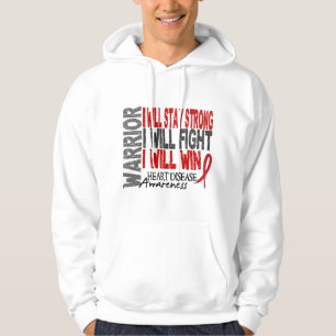 Heart Disease Warrior Hoodie