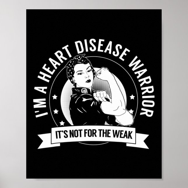 Heart Disease Warrior Nftw  Poster (Front)