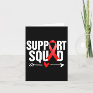 Heart Disease Warrior Support Squad Heart Disease Card
