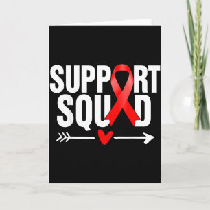 Heart Disease Warrior Support Squad Heart Disease  Card