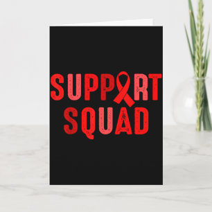 Heart Disease Warrior Support Squad Heart Disease Card