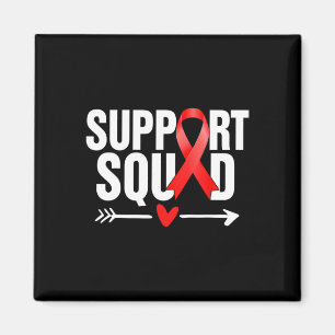Heart Disease Warrior Support Squad Heart Disease Magnet