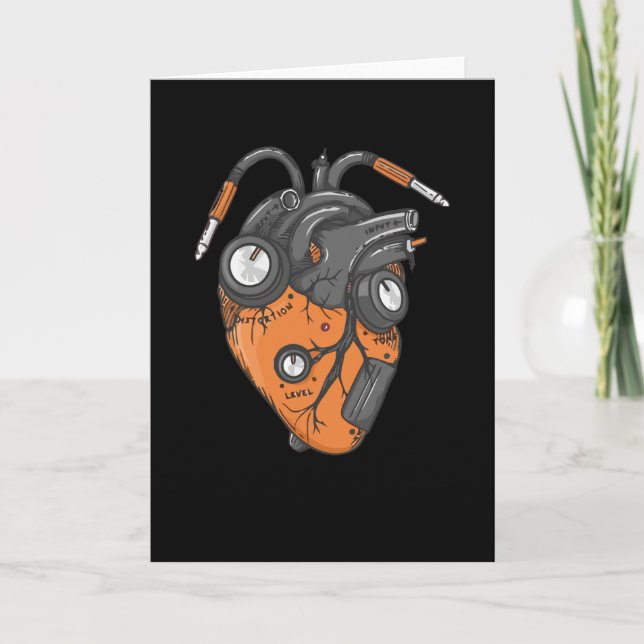 Heart Distortion Card (Front)