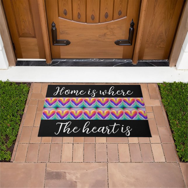 Heart Door Mat (Outdoor)