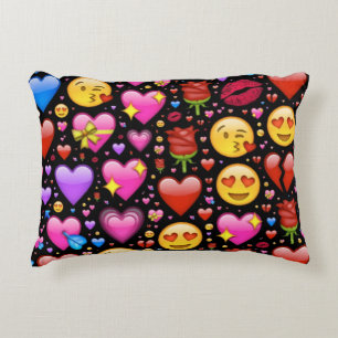 Heart Emojis Cushion