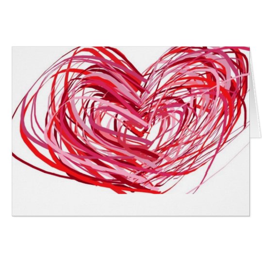 Heart Engagement Card