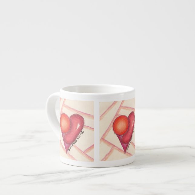 Heart Espresso Cup (Front Left)