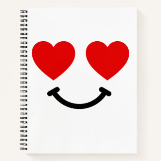heart eyes Notebook
