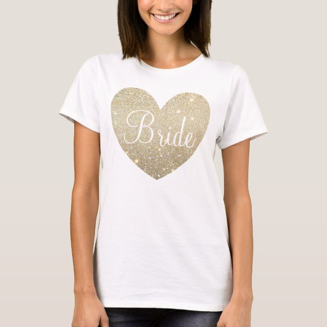 Heart Fab Bride T-Shirt (Front)