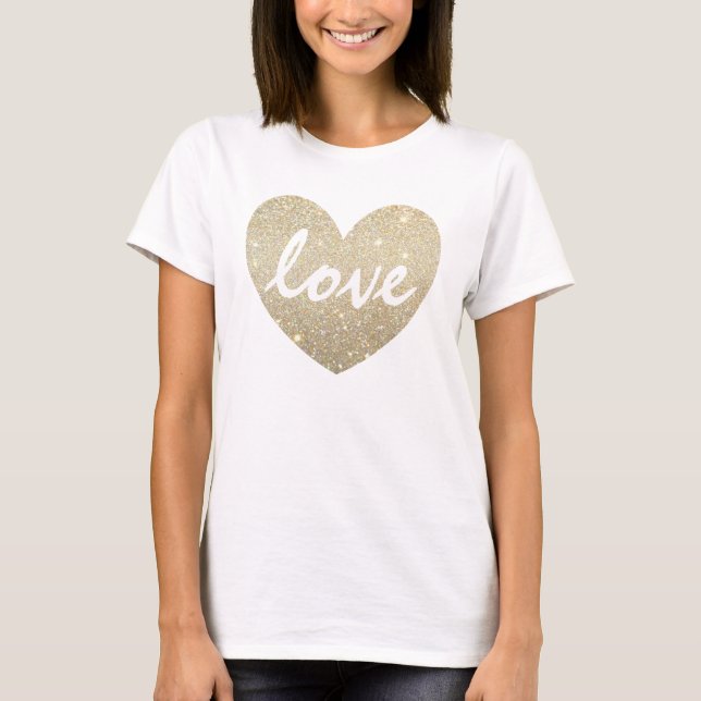 Heart Fab love T-Shirt (Front)