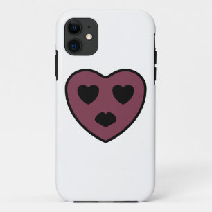 Heart Face Pout iPhone 11 Case