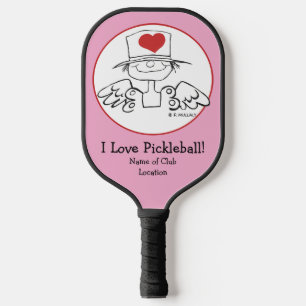 Heart Fairy © Customised Pickleball Paddle