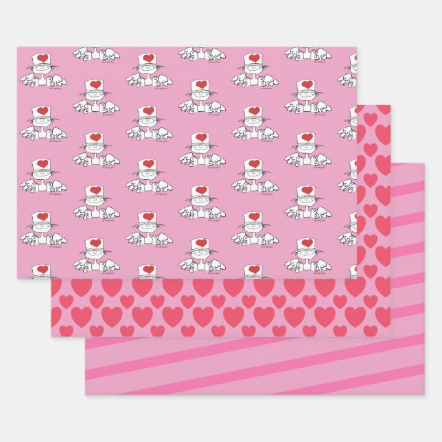 Heart Fairy © Gift Wrapping Paper (Set)