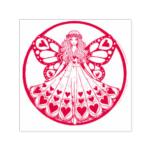 Heart Fairy                                        Self-inking Stamp