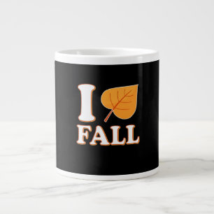 Heart Fall It’s Fall Y’all Creative Casual Large Coffee Mug