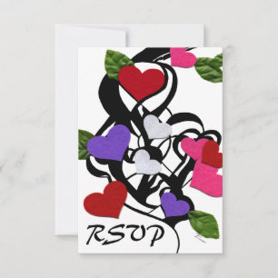 Heart Felt RSVP Card