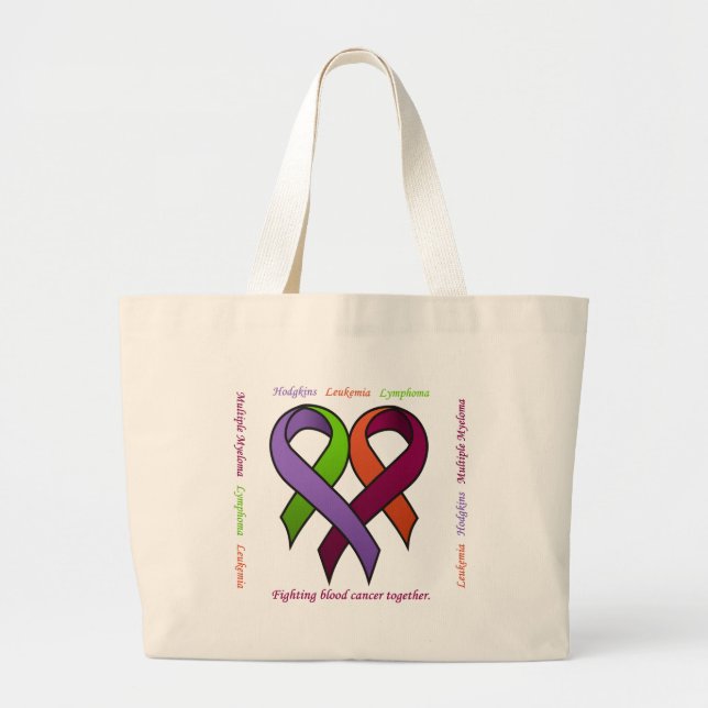 Heart - Fighting Together Canvas Bag (Front)