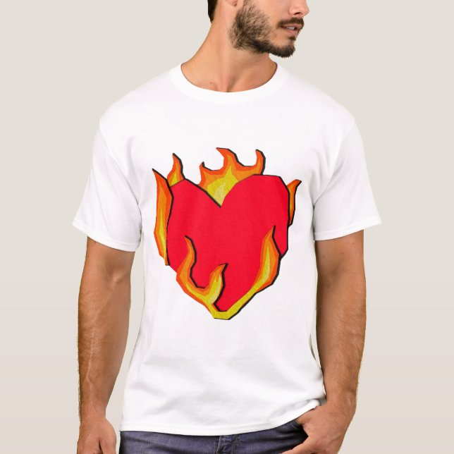 Heart Fire T-Shirt (Front)