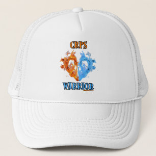 Heart/Flames...CRPS Trucker Hat