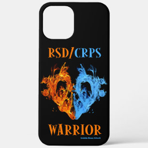 Heart/Flames...RSD/CRPS iPhone 12 Pro Max Case