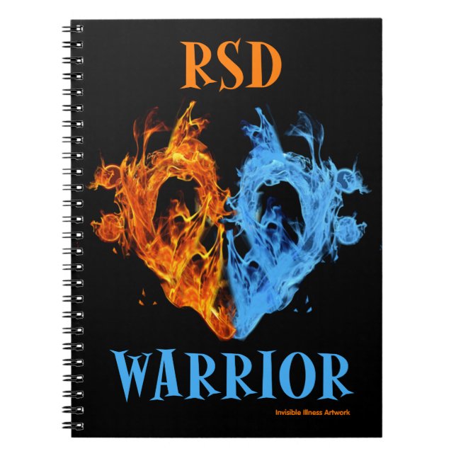 Heart/Flames...RSD Notebook (Front)