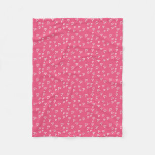 Heart Fleece Blanket