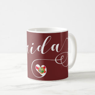 Heart Florida Mug, Floridian, Miami Coffee Mug