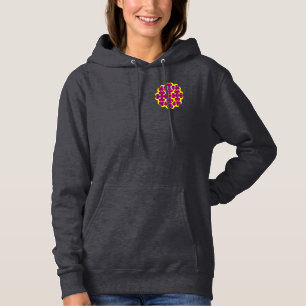 Heart Flowers by Kenneth Yoncich Hoodie