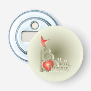 Heart for Christmas Bottle Opener