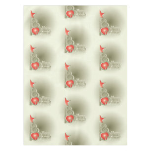 Heart for Christmas Tablecloth