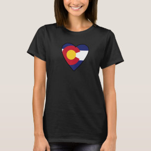 Heart for Colorado Colourful Colorado Clothing 1 T-Shirt